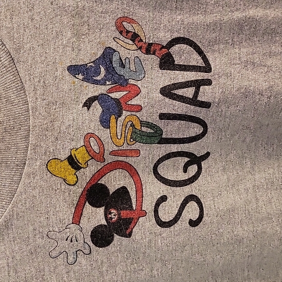Grey Disney squad tshirt 2t - Picture 2 of 3